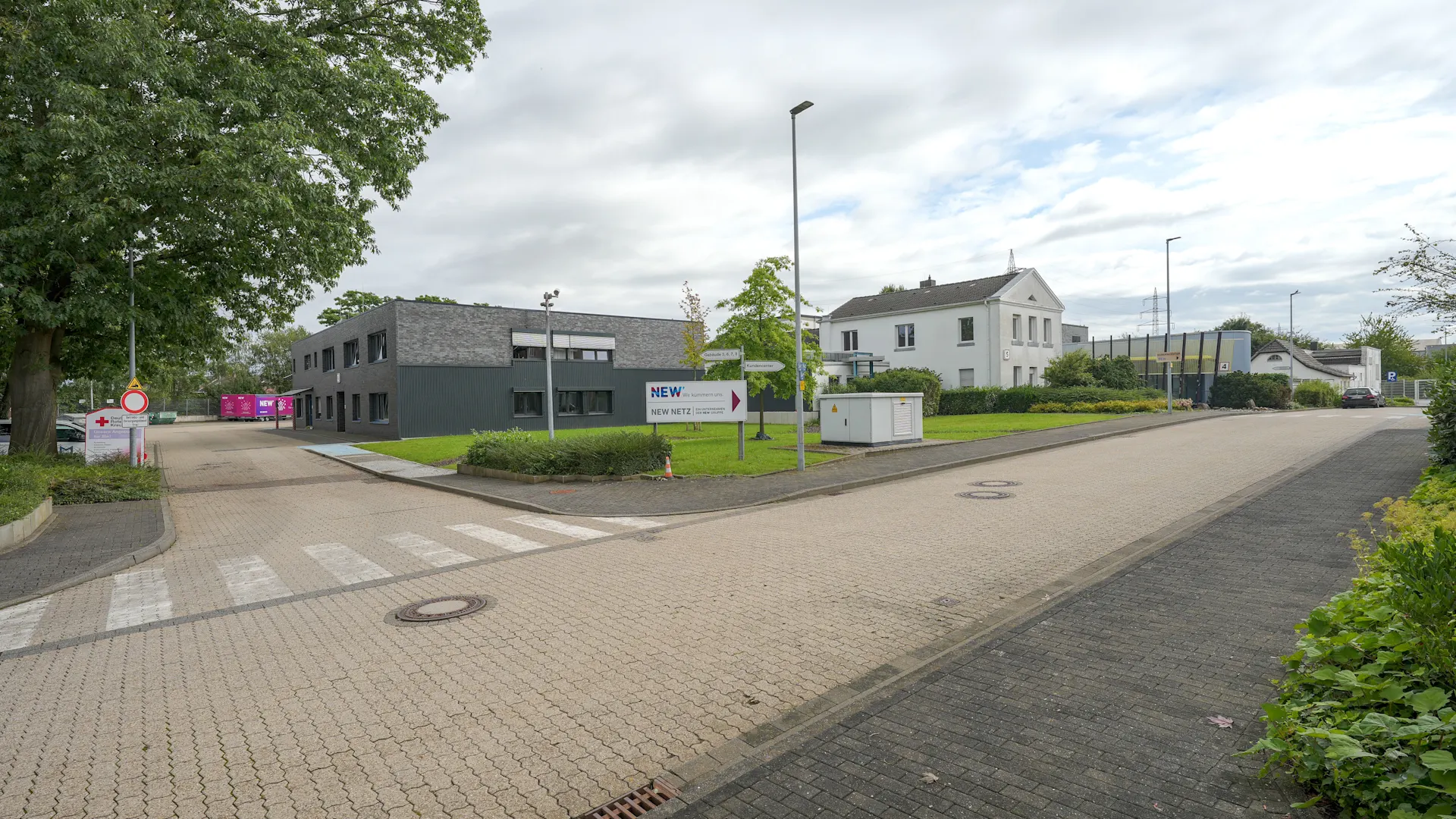 Unternehmensstandort der NEW Netz in Erkelenz Unternehmensstandort der NEW Netz in Erkelenz.