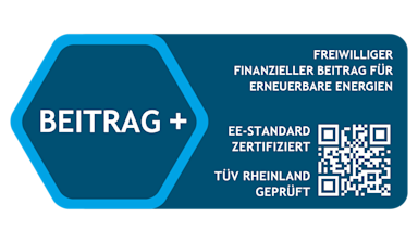 BEITRAG + Unser freiwilliger Beitrag für erneuerbare Energien. KlimaInvest