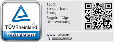TÜV Rheinland für KlickEnergie Naturstrom