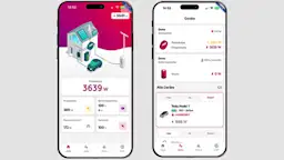 NEW eManager Die App NEW eManager: Startseite und Geräteübersicht.
