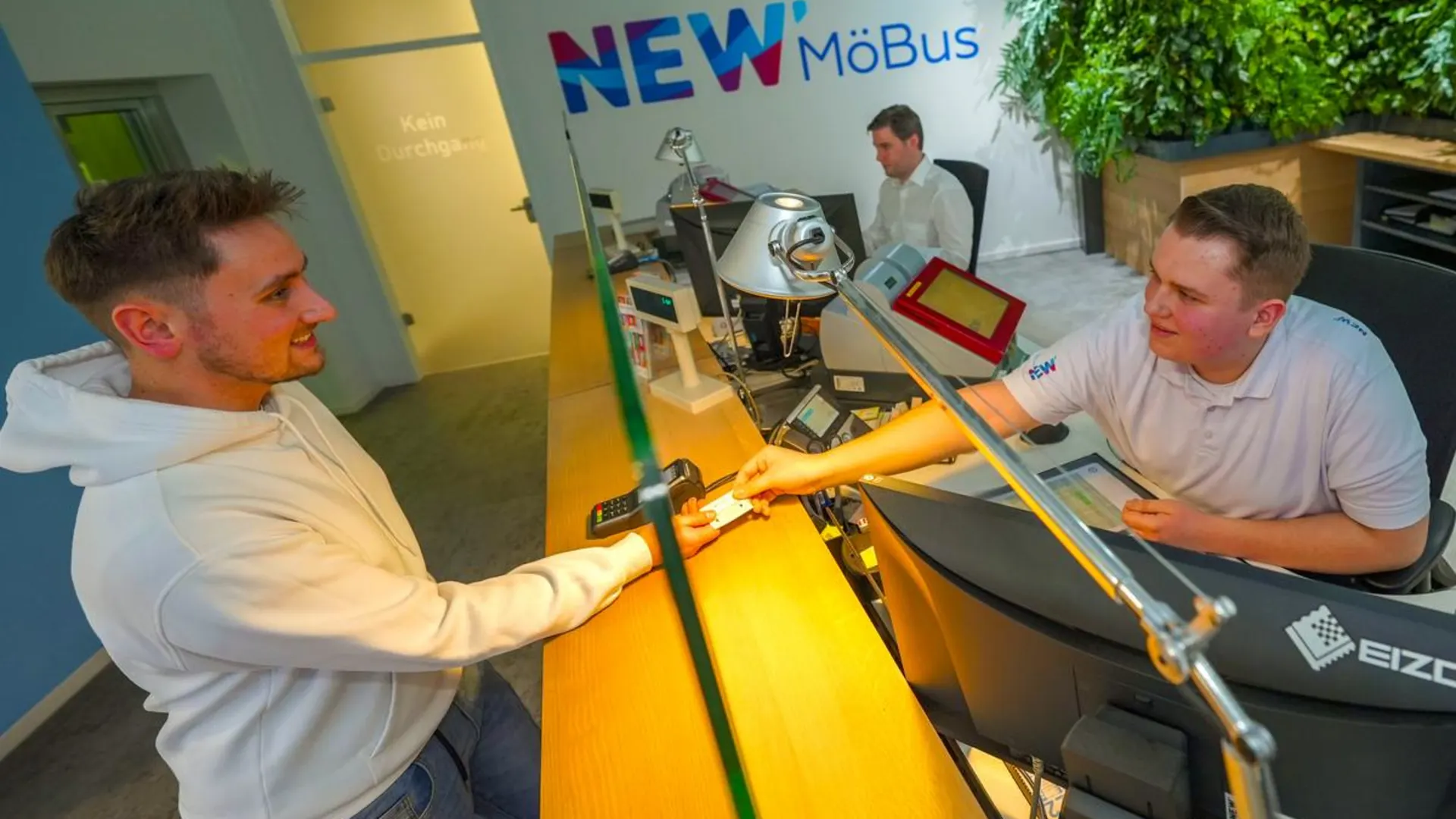 NEW MöBus Kundencenter NEW MöBus-Kunde im Kundencenter.