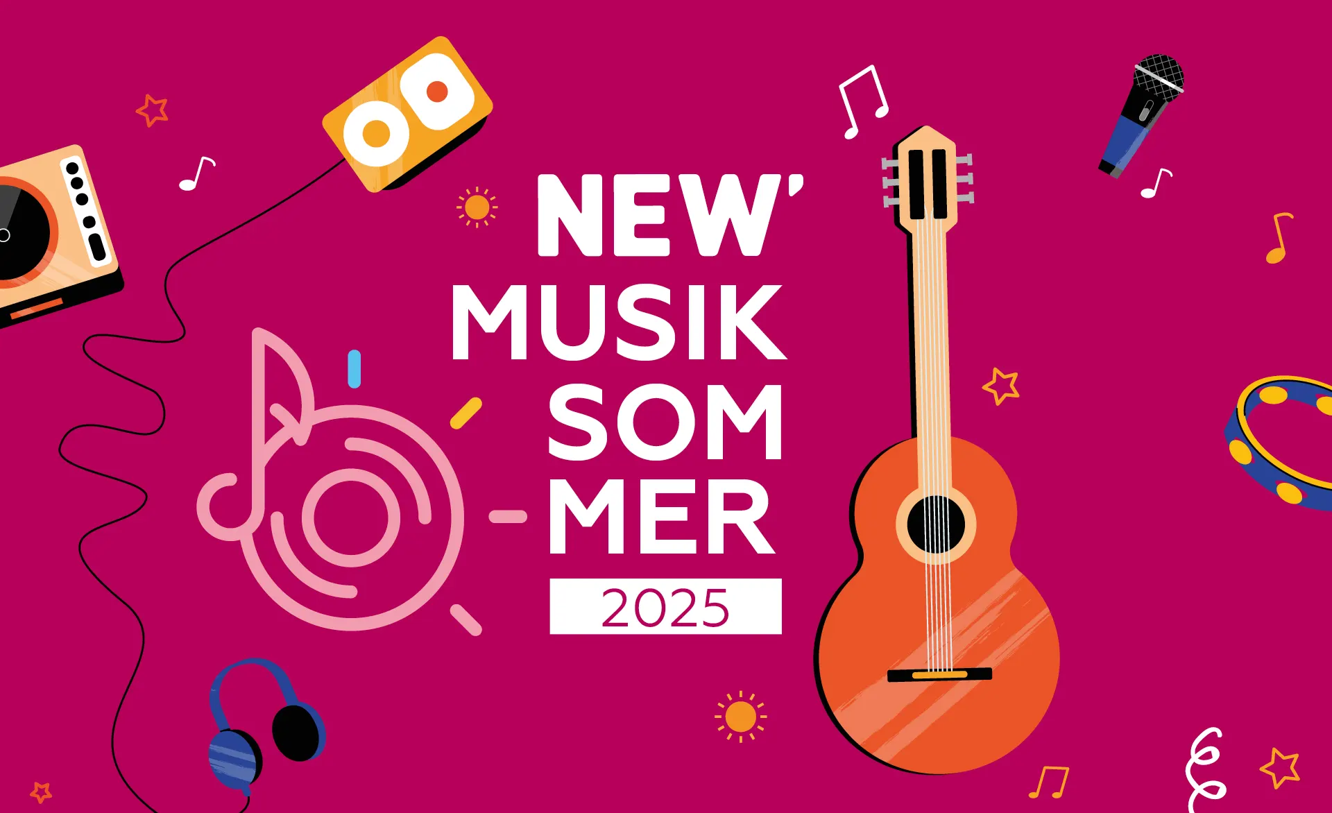 Logo vom NEW Musiksommer 2025