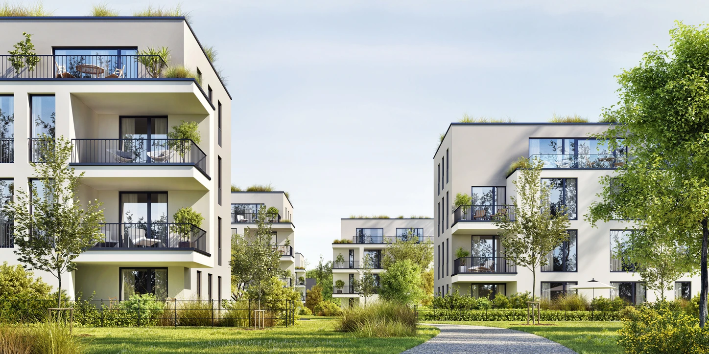 Smart City GmbH - Beispielfoto einer Siedlung.
