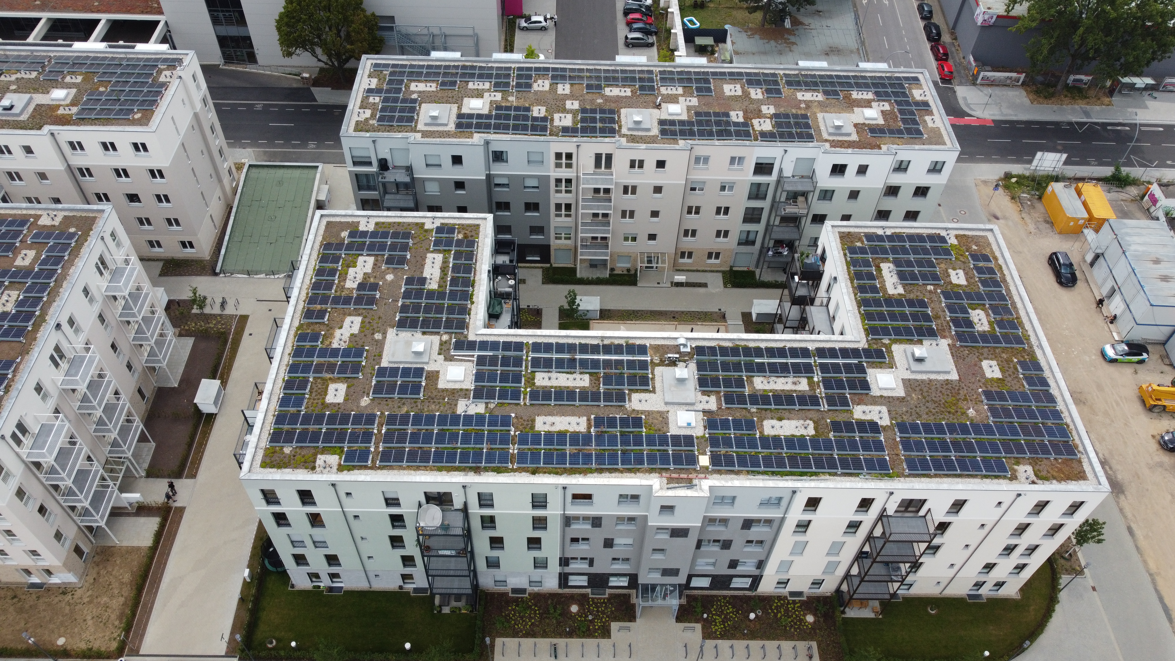 Entwurf der Seestadt Mönchengladbach.